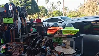 Open air street market,  LA, CA || znstravel