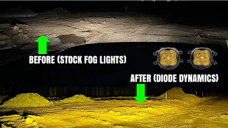 Diode Dynamics SS3 LED Amber Fog Lights for the Tacoma | Install and Review
