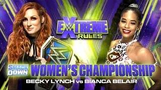 WWE2K20: Becky Lynch VS Bianca Belair