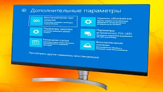 Не запускается Windows 10.Как запустить параметры восстановления Windows 10