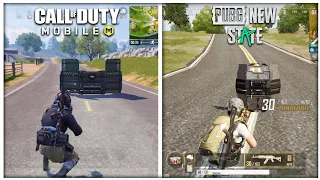 Call Of Duty Mobile VS Pubg New State - Battle Royale Comparison | CODM VS PUBG NEW STATE