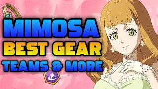 PARTY MIMOSA BUILD GUIDE! | Black Clover Mobile