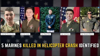 Marines killed in East County helicopter crash identified