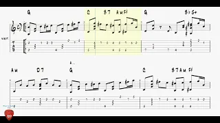 Ballade de Johnny Jane - Guitar Tab