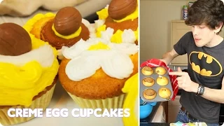 CREME EGG CUPCAKES | Easter Baking