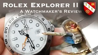 Rolex Explorer II Polar - Watchmaker's Notes (Arctic Survival Trained!)