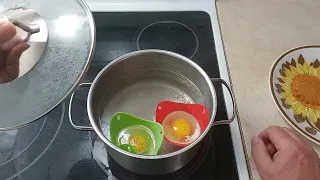 Silicone Egg Poacher