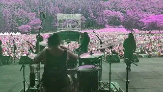Bloodywood - Dana Dan drum cam @FujiRockFestival Japan 2022