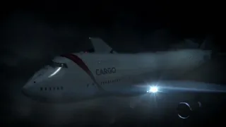 Japan Airlines Cargo Flight 1628 - UFO Incident Animation