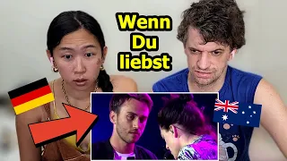 Our Reaction to Clueso feat Kat Frankie - Wenn Du liebst (live Erfurt Domplatz 2017)