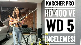 Karcher Pro HD 400 ve WD 5 incelemesi