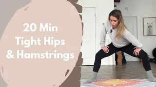 20 Min Gentle Yoga Class for Tight Hamstrings