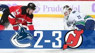 Canucks vs Devils | Highlights | Nov. 24, 2017 [HD]