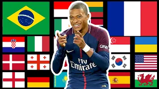 Kylian Mbappe in 20 Languages Meme