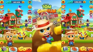 Talking Tom Gold Run Gameplay Walkthrough  - unlocked Ginger's Farm [iOS/Android Games]