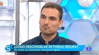 Cómo descongelar alimentos de forma segura #SaberVivirTVE | SefiFood