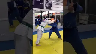 Judo Tai-Otoshi - передняя подножка, дзюдо школа ORTUS.KZ. Тренер Пак Сергей Александрович.
