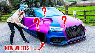 I TRANSFORMED THE WRECKED AUDI S3 WITH THESE MODS