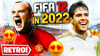 PLAYING FIFA 12 CAREER MODE in 2022 and it was EPIC…(RETRO FIFA)