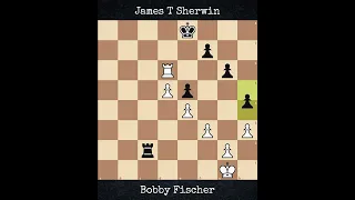 Bobby Fischer vs James T Sherwin | Portoroz Interzonal (1958)