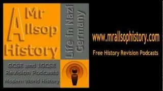 Life in Nazi Germany audio revision for GCSE and IGCSE History