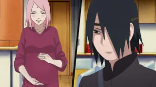 Reação de Sasuke à gravidez de Sakura - Naruto e Boruto