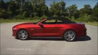 MotorWeek | Road Test: 2015 Ford Mustang GT Convertible