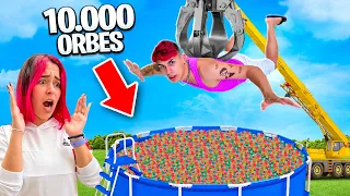 FIZ UMA PISCINA COM 10.000 MIL ORBES *deu certo?