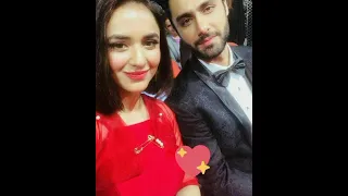 Youmna Zaidi with Co actor Ahmad Ali Akbar #shorts #viral