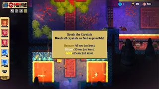 Break the Crystals Gold Medal - Nobody Saves the World - Frozen Hearth DLC