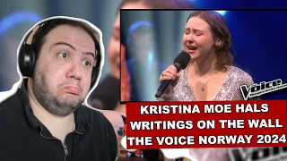 Kristina Moe Hals | Writings On The Wall (Sam Smith) | The Voice Norway 2024 | 🇳🇴 NORWAY REACTION