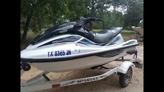 Yamaha XL800 lake test