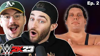 Up-And-Comer Andre the Giant - WWE 2K23 MyGM Mode Gameplay (Ep. 2)