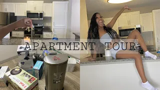 Vlog | Moving Into My First Apartment At 19 | EMPTY APARTMENT TOUR + Shopping