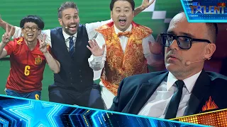 RISTO and DANI argue over BIKOON and their FOOTBALL match | Semifinal 1 | Spain's Got Talent 2022