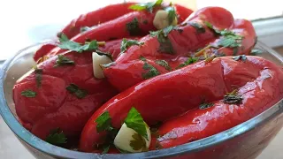 Маринованный красный перец по армянски