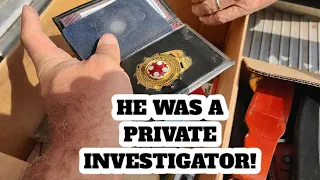 Hunting For Treasure Inside A Private Investigators Storage Unit!