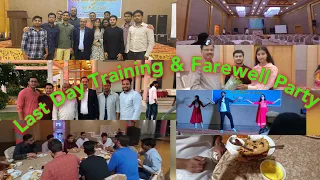 LAST DAY PO TRAINING ।।JASHN-e-MUKAM ।। FAREWELL PARTY ।। DJ NIGHT ।। LAVISH DINNER #farewell #ibps