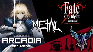 Fate/stay night [Réalta Nua] OP - ARCADIA (feat. Rena) 【Intense Symphonic Metal Cover】