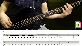 Queen - The Show Must Go On (Bass Cover with Tabs&Sheet Music)