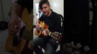 American sing a song Tagalog (Kahit maputi na ang buhok ko)