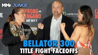 Nurmagomedov-Primus, Cyborg-Zingano, Carmouche-Macfarlane Faceoffs in San Diego | Bellator 300