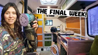 Ambulance to Camper Conversion | The FINAL Week Of The Van Build!