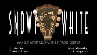 Snowy White talks about his iconic 1957 Goldtop Standard Les Paul guitar