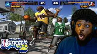 playing NBA STREET VOL.2 in 2023