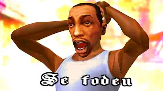 eu tô fudid* - ZERANDO GTA SA SEM USAR ARMA #23