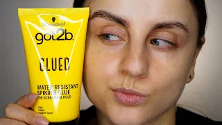 Schwarzkopf GOT2B GLUED | Review & Wear Test on thick brows