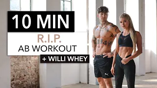 10 MIN R.I.P. ABS - for a ripped sixpack, killer ab workout with Willi Whey