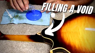 583 RSW This Alvarez Mandolin Has SERIOUSLY TWISTED Neck issues! - Part 4