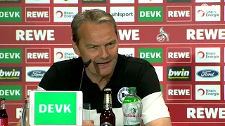 Spieltach #31, 1.FC Köln: Die Pressekonferenz nach dem Spiel